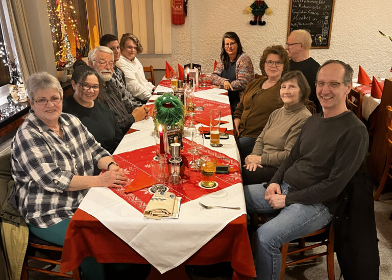 Jahresabschluss-Stammtisch: Warm und inspirierend!