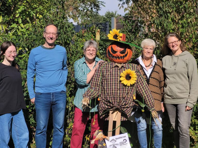 Gruselige Dekospende für den Kürbismarkt